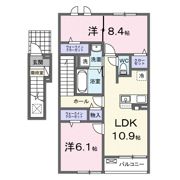 CAMELLiA（カメリア）1の間取り画像