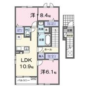 CAMELLiA（カメリア）2の間取り画像