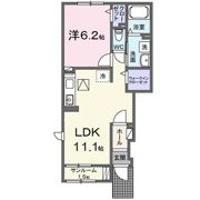 イリーデⅢの間取り画像