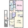 イリーデⅢの間取り画像