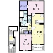 シャトルガーデンFS．Ⅲの間取り画像