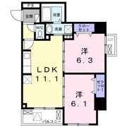アンジュの間取り画像