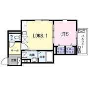 椥辻リバーグレイスの間取り画像