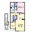ソレイユ．Fの間取り画像