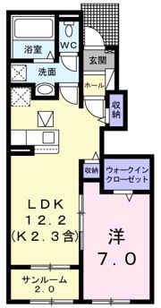 レモネンドアプルの間取り画像