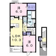 スターリット Bの間取り画像