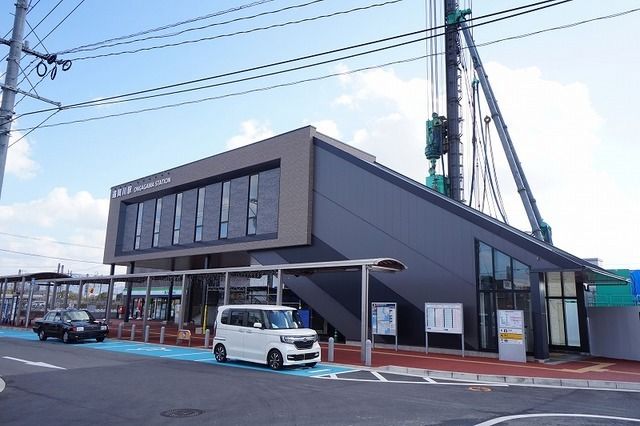近くの遠賀川駅まで1,300m（徒歩17分）
