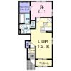 フラン ブリーズ Ⅲの間取り画像