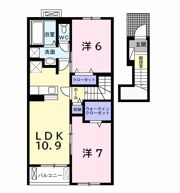 エスポワールの間取り画像