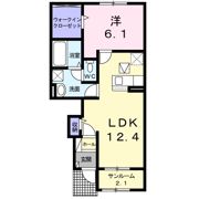 ビー スカイの間取り画像