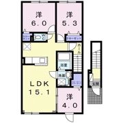 セプテットⅥの間取り画像