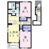 グリーン琥珀甲南Ⅱの間取り画像