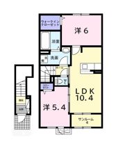 エスポワールの間取り画像