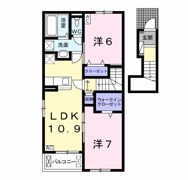 ヴィヴァーチェ Ⅰの間取り画像