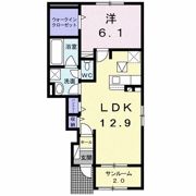 ブロッサムの間取り画像