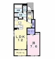 アリビオBの間取り画像