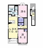 アリビオBの間取り画像