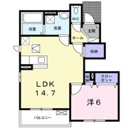 リシアンサスの間取り画像