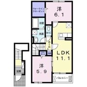 ブライトⅥの間取り画像