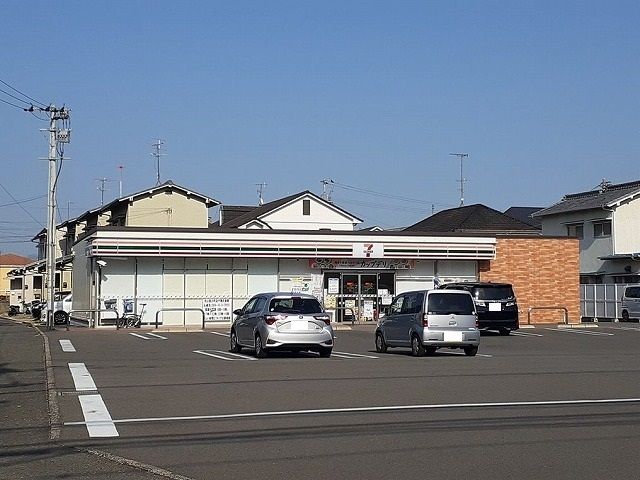 近くのセブンイレブン松山富久町店様まで500m（徒歩7分）
