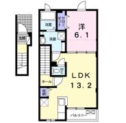 プレステージ6番館の間取り画像