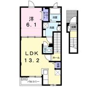 プレステージ6番館の間取り画像