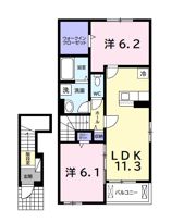 アルベロの間取り画像