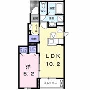 エクセレント フィオーレBの間取り画像