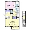フォルシュ U．N．Bの間取り画像