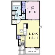 カーサ ファジアーノAの間取り画像