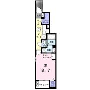 トマトハイツ 4の間取り画像