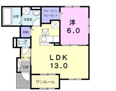 プレリメールの間取り画像