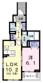アコルデ北の間取り画像
