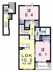 アコルデ北の間取り画像