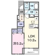 LUNA・Ⅲの間取り画像
