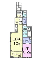 DOMANI（ドマーニ）の間取り画像