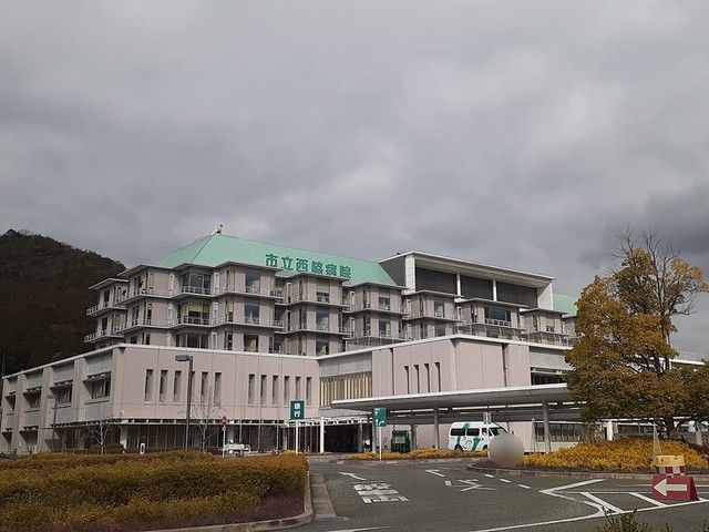 近くの西脇病院まで715m（徒歩9分）