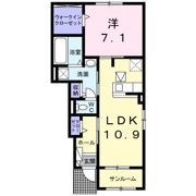 セントワールの間取り画像