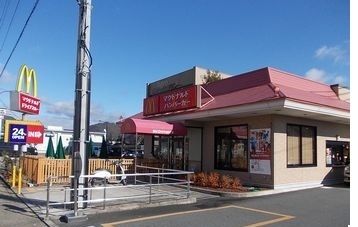 近くのマクドナルド山崎店まで1,600m(徒歩20分)
