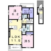 ルタンヴィラ 363の間取り画像