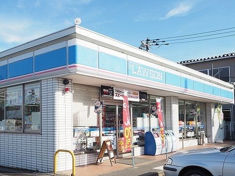 近くのローソン富山新庄銀座店まで900m（徒歩12分）
