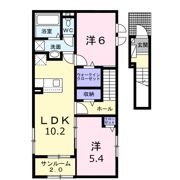ラ・ファミーユ 7の間取り画像