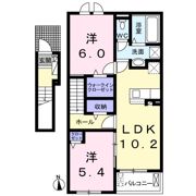 クロシェット Kの間取り画像
