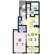 グランドヒルKの間取り画像
