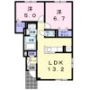 ラフォーレの間取り画像