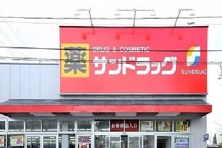 近くのサンドラッグまで420m（徒歩6分）