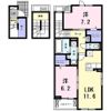 アムール鴨川の間取り画像