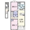 雅 C棟の間取り画像