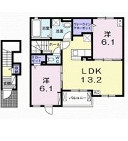 サン ルーラルⅣの間取り画像