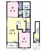 ヴィオレッタの間取り画像